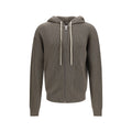 Rick Owens Grauer Woll-Kapuzenpullover Oves Aries