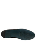 Dolce & Gabbana Schwarze Loafer aus Glitzer-Brocade für Herren