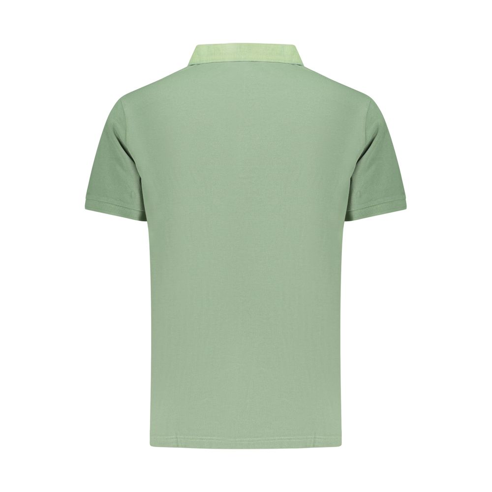 Norway 1963 Herren-Poloshirt Verde aus Baumwolle