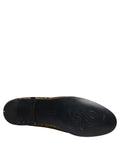 Dolce & Gabbana Goldfarbene Jacquard-Loafer aus Leder zum Hineinschlüpfen