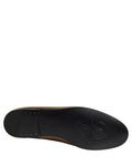 Dolce & Gabbana Goldfarbene Leder DG Logo Slipper Loafer für Herren