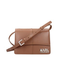 Karl Lagerfeld Braune Crossbody Bag aus Polyethylen
