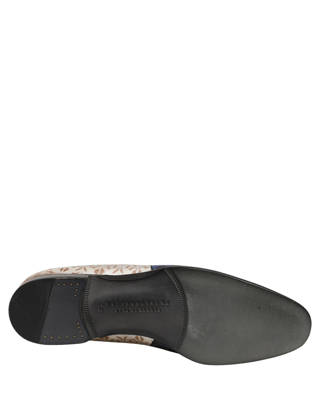 Dolce & Gabbana Multicolor Fruit Print Velvet Loafers Shoes