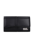 Karl Lagerfeld Schwarzes Portemonnaie aus Polyethylen
