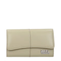 Karl Lagerfeld Grüne Brieftasche aus Polyethylen
