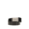 Givenchy Schwarzer Kalbsleder Bos Taurus Regular Gürtel