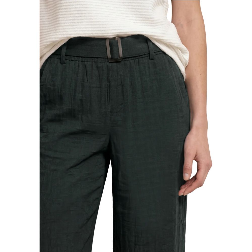 Street One Schwarze Freizeithose aus Viskose