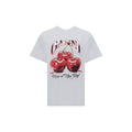 Ganni Weißes Baumwoll-T-Shirt