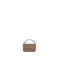 Valentino Garavani Beige Kalbsleder Bos Taurus Schultertasche