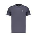 Marina Yachting Blaues Baumwoll-T-Shirt für Herren