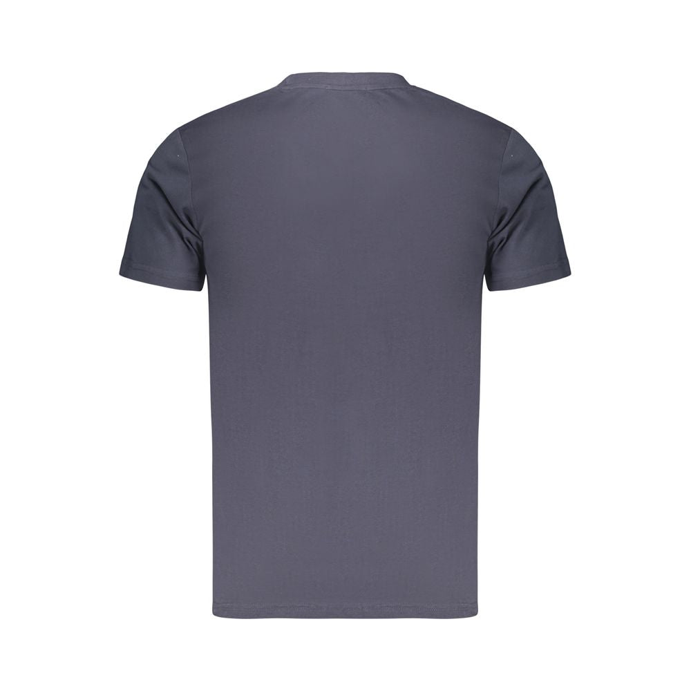 Marina Yachting Blaues Baumwoll-T-Shirt für Herren