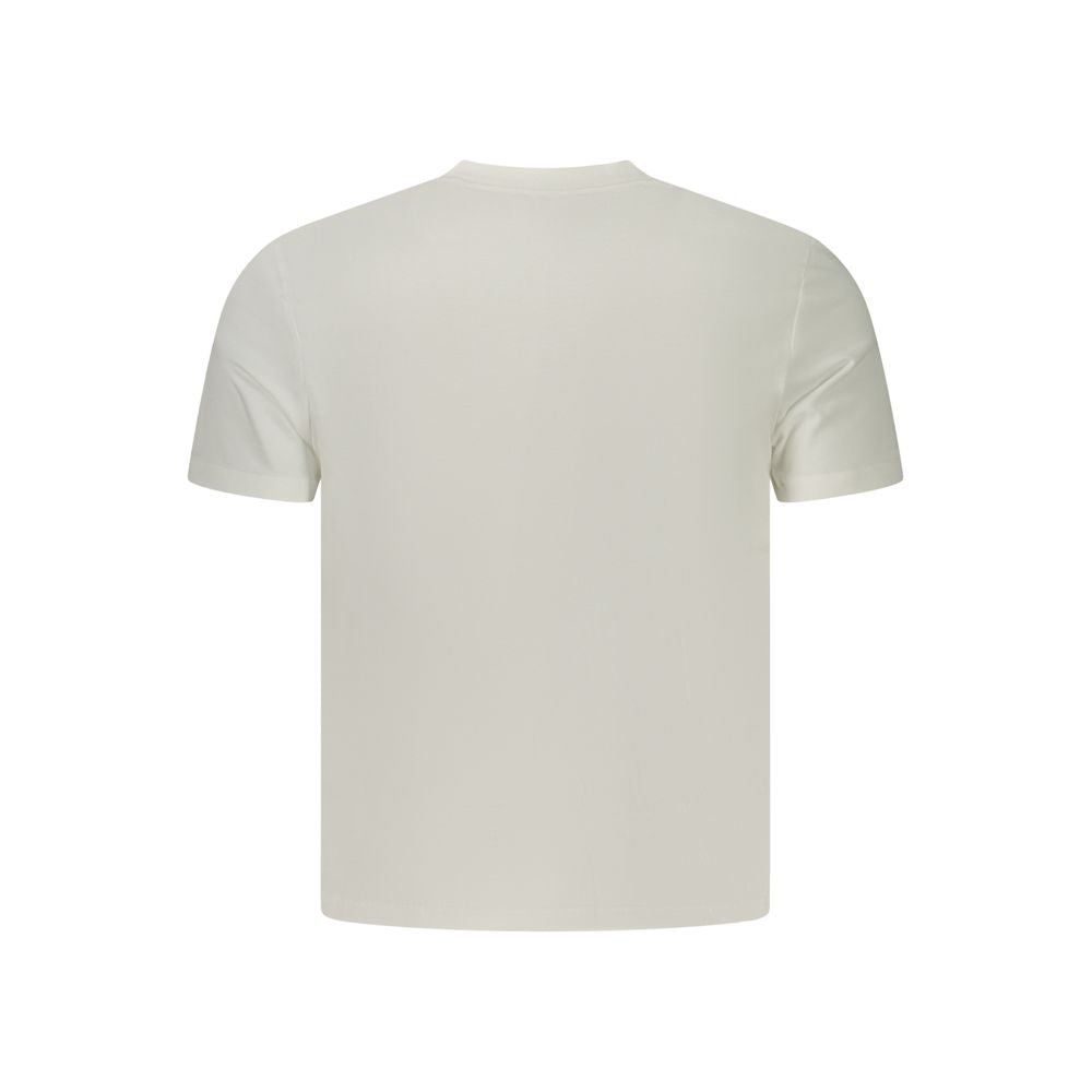 Calvin Klein Weißes Herren-T-Shirt aus Baumwolle