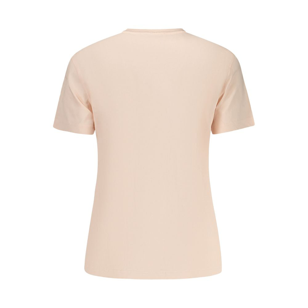 Calvin Klein Rosa Baumwoll-T-Shirt für Damen