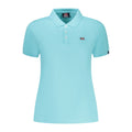 Norway 1963 Azzurro Baumwoll-Poloshirt für Damen