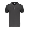 Norway 1963 Schwarzes Baumwoll-Poloshirt für Damen