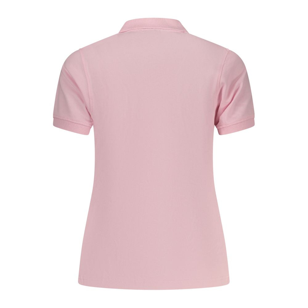 Norway 1963 Rosa Baumwoll-Polo für Damen