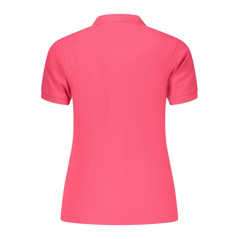 Norway 1963 Rosa Baumwoll-Polo für Damen
