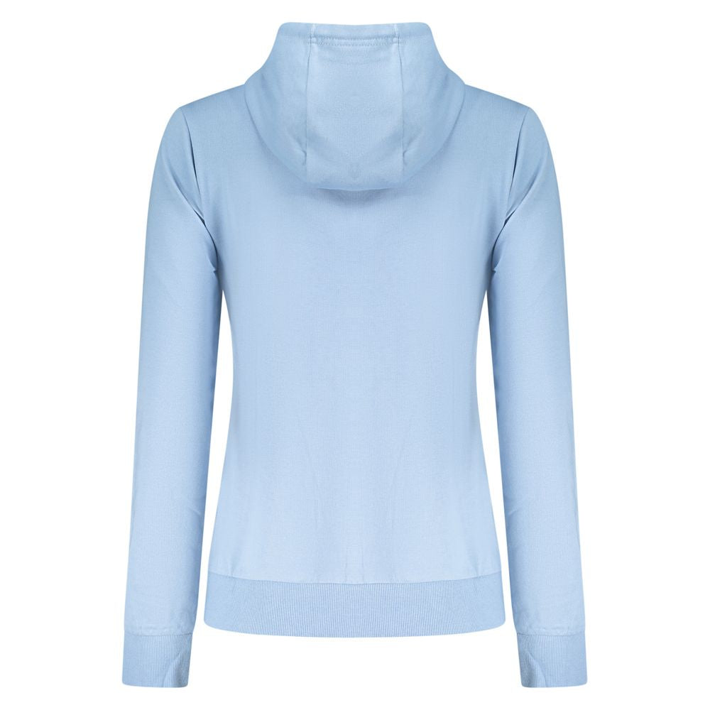 Norway 1963 Azzurro Baumwoll-Kapuzenpullover für Damen