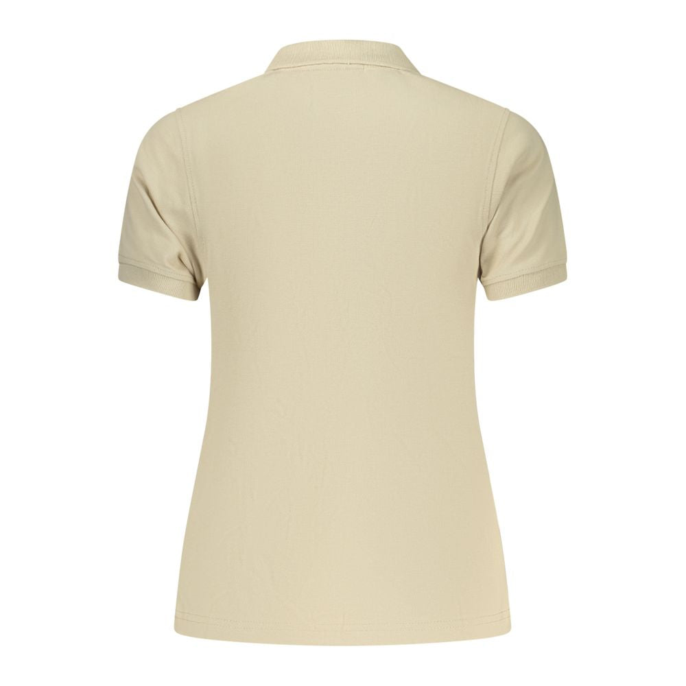 Norway 1963 Beige Baumwoll-Polo für Damen