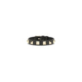 Valentino Garavani Schwarzes Kalbsleder-Armband Bos Taurus