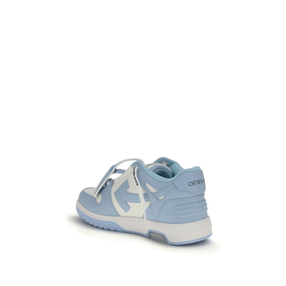 Off-White Blaue Polyester Sneakers