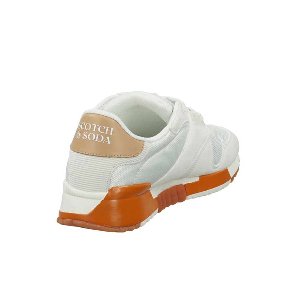 Scotch & Soda Weiße Leder-Sneaker