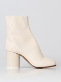 Maison Margiela Weiße Leder-Stiefeletten