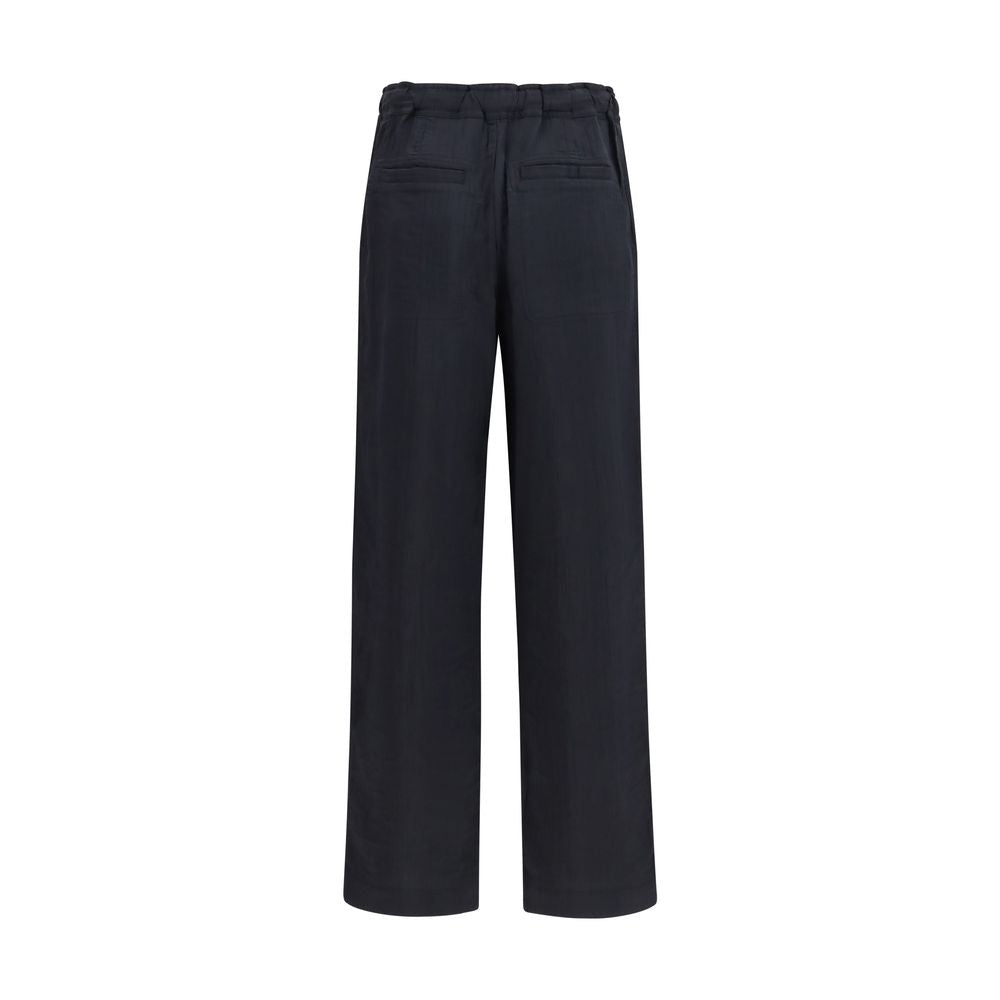 Marant Etoile Schwarze Freizeithose aus Viskose