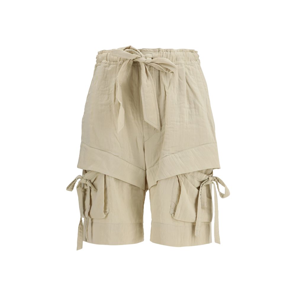 Marant Etoile Beige Viskose-Shorts