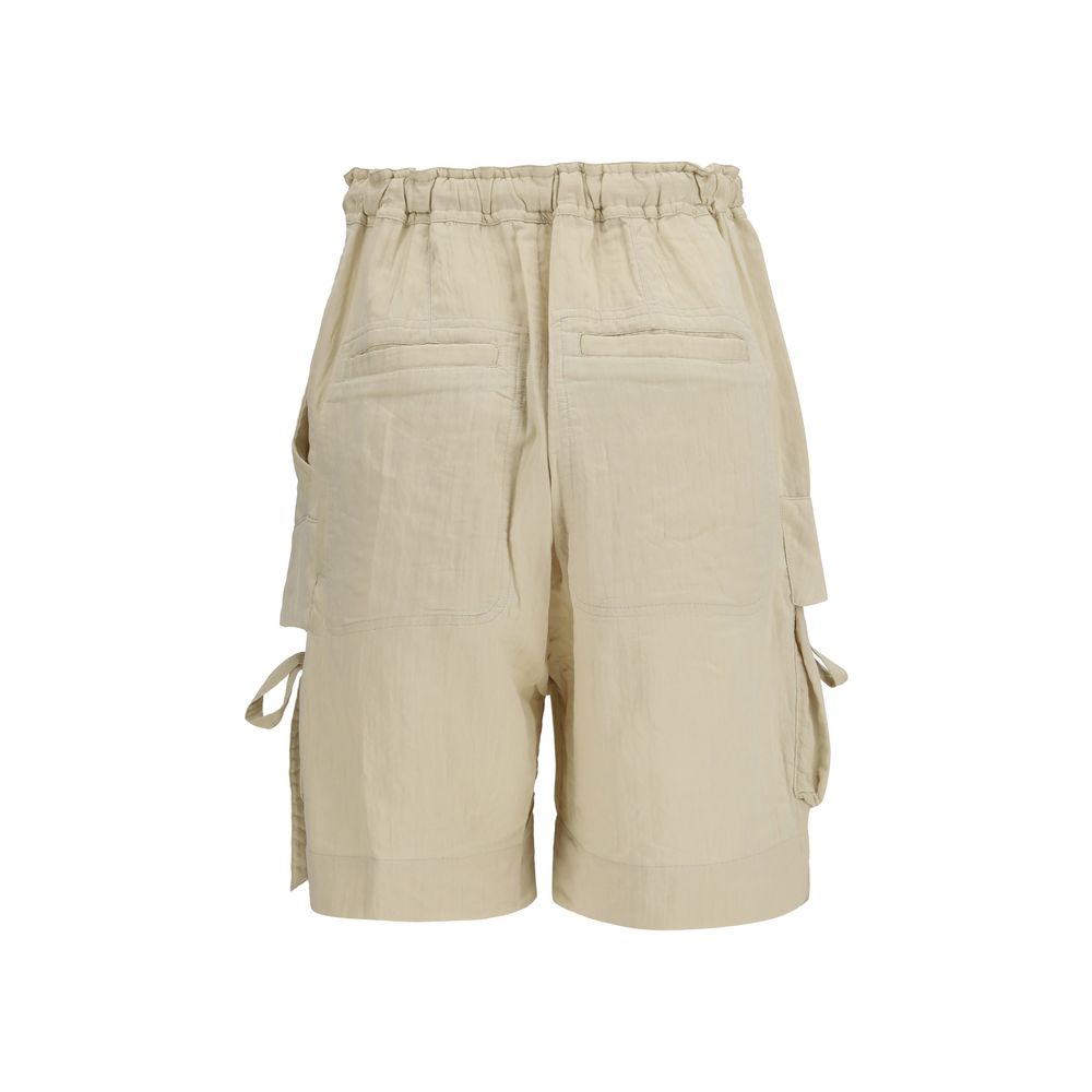 Marant Etoile Beige Viskose-Shorts
