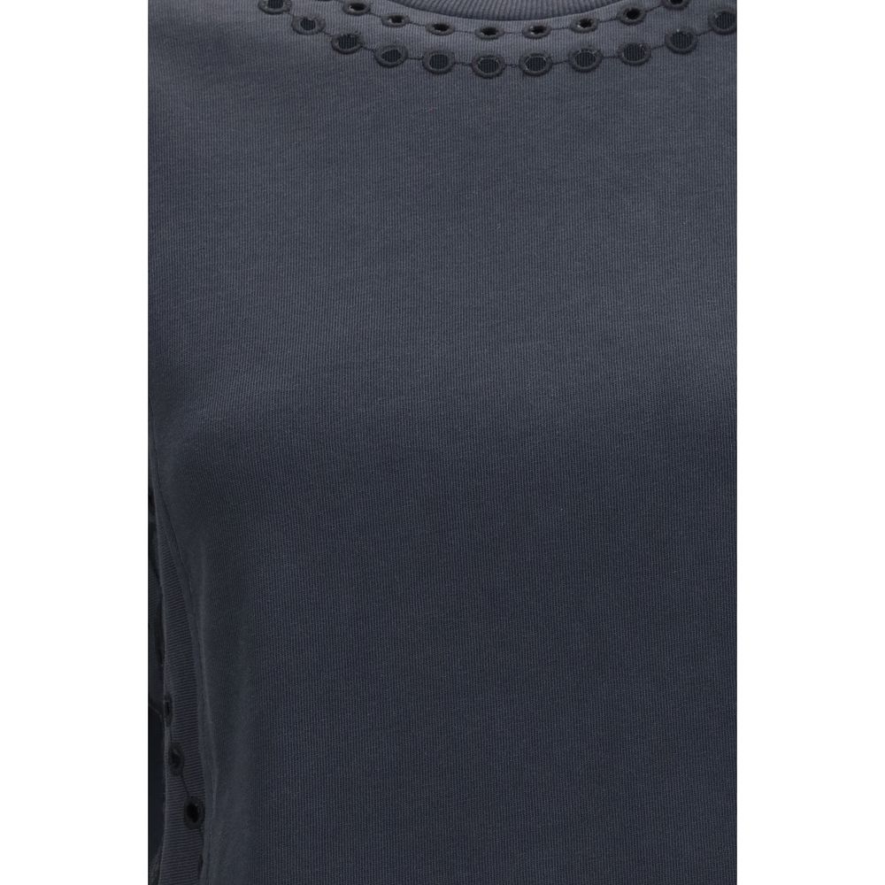 Marant Etoile Schwarzes Baumwoll-T-Shirt