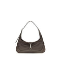Gucci Braune Ziegenleder-Schultertasche