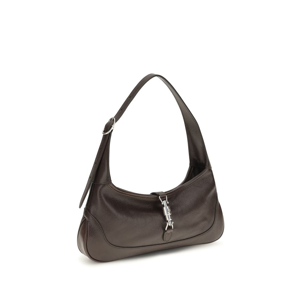 Gucci Braune Ziegenleder-Schultertasche