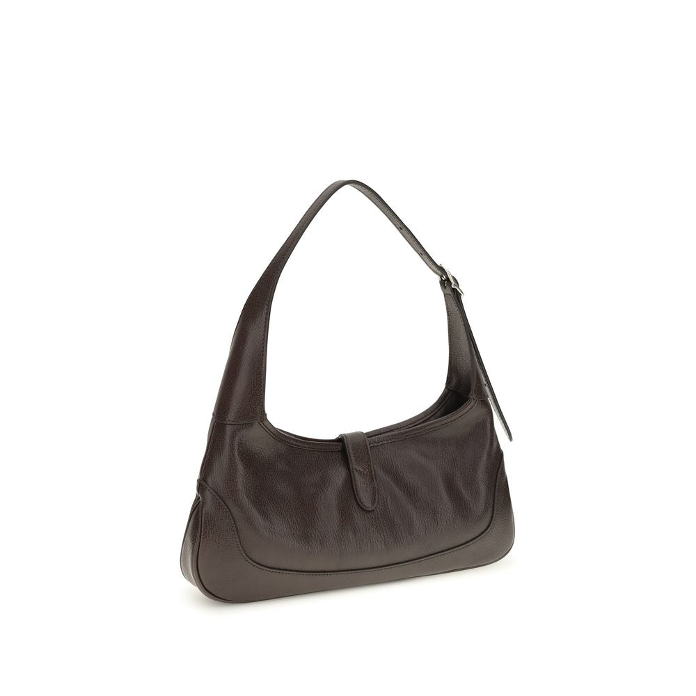 Gucci Braune Ziegenleder-Schultertasche