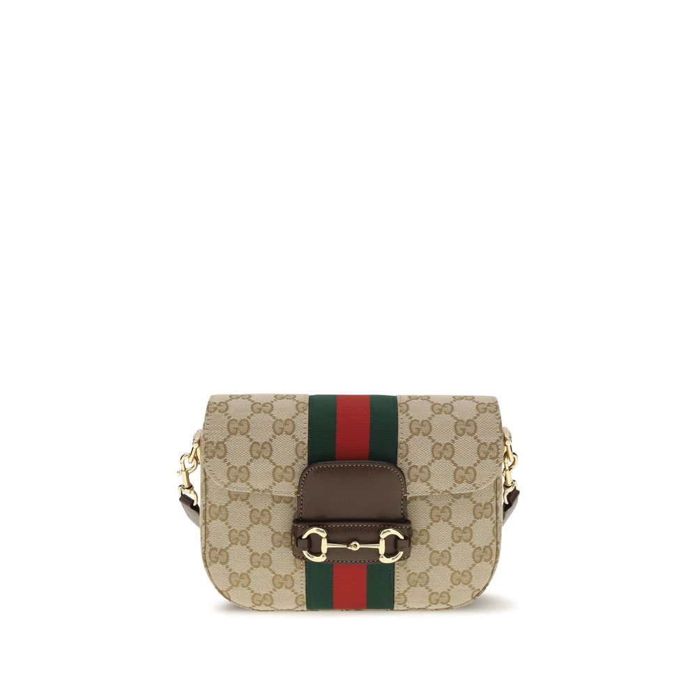 Gucci Beige Stoff-Schultertasche