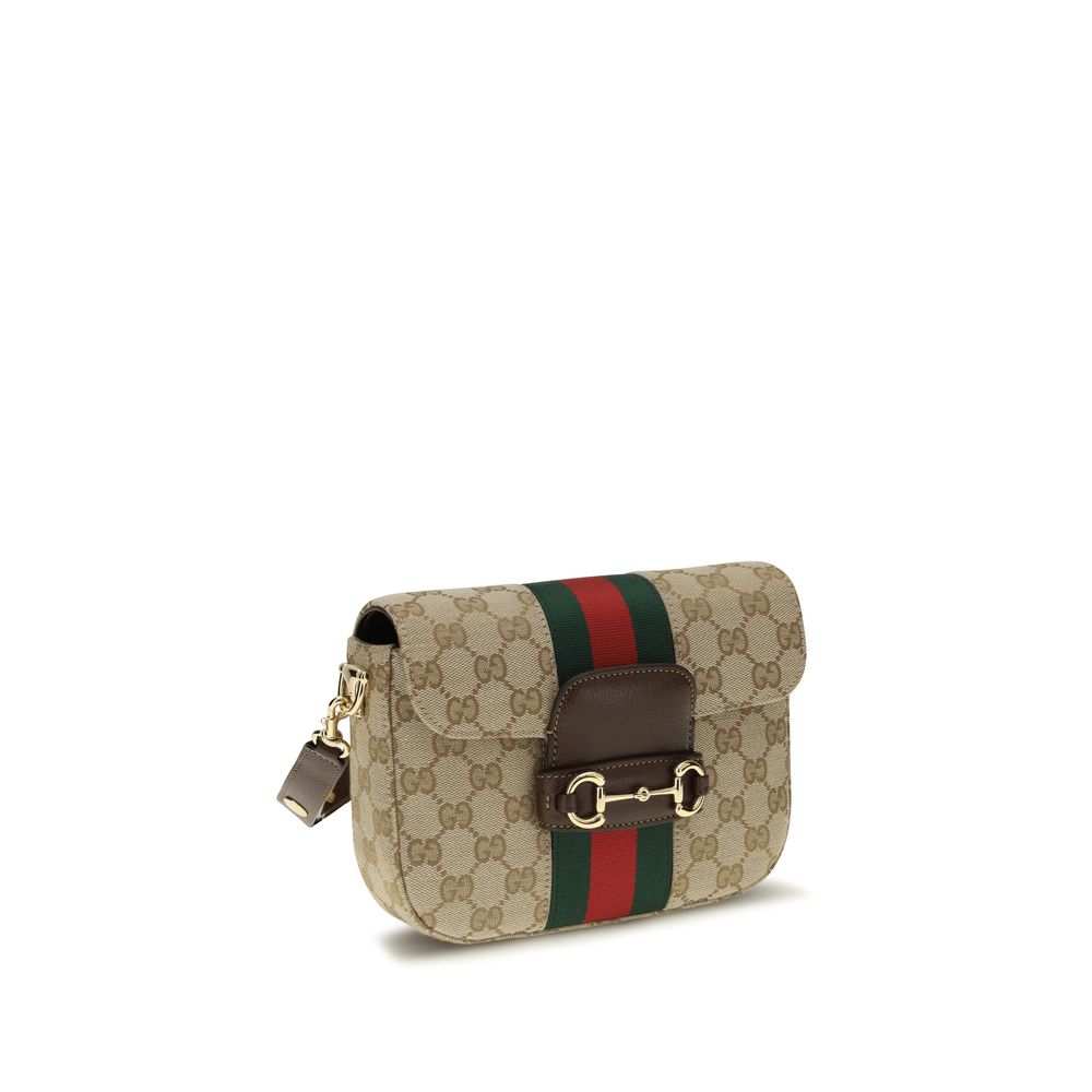 Gucci Beige Stoff-Schultertasche