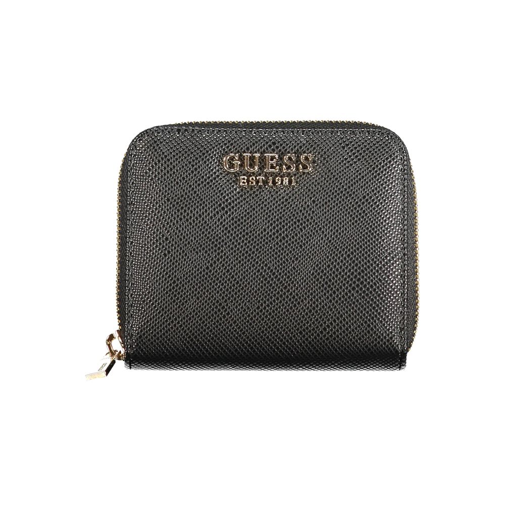 Guess Jeans Nero Poliuretano Damen Geldbörse