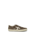 Premiata Braune Kalbsleder Bos Taurus Low Top Sneaker