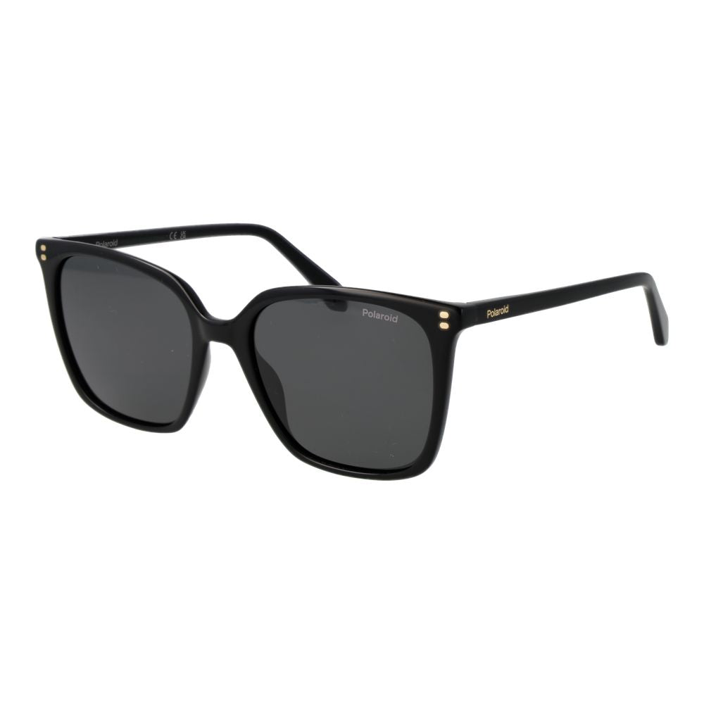 Polaroid Schwarze Sonnenbrille aus Acetat
