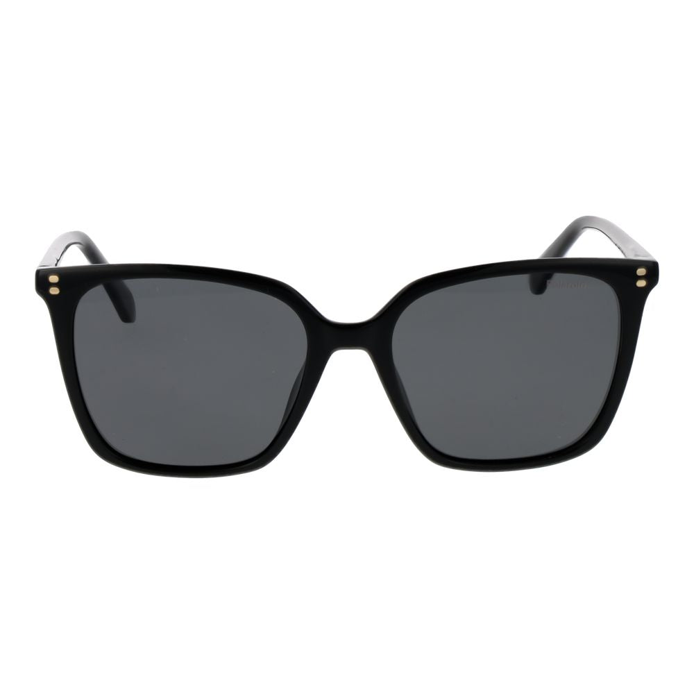 Polaroid Schwarze Sonnenbrille aus Acetat