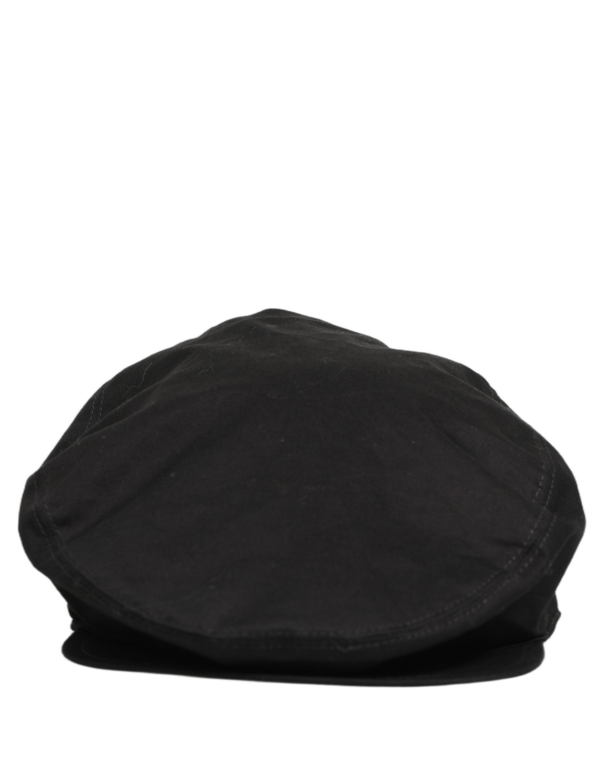 Dolce & Gabbana Herren Schwarze Baumwolle Stretch Schirmmütze Capello Hut