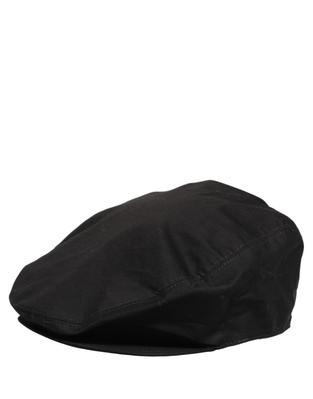 Dolce & Gabbana Herren Schwarze Baumwolle Stretch Schirmmütze Capello Hut