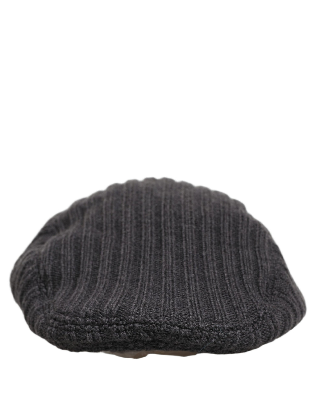 Dolce & Gabbana Herren Mütze aus dunkler Wolle im Newsboy-Stil
