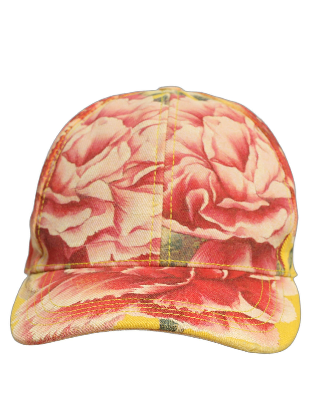 Dolce & Gabbana Herren Baseball Capello Mütze aus Baumwolle in Multicolor mit Blumenmuster