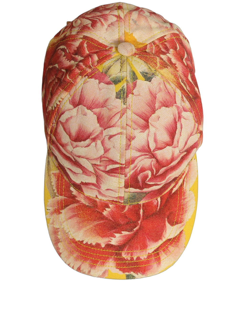 Dolce & Gabbana Herren Baseball Capello Mütze aus Baumwolle in Multicolor mit Blumenmuster