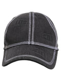 Dolce & Gabbana Herren Schwarze Baumwoll 6-Panel Baseball Cap
