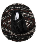 Dolce & Gabbana Damen Bucket Hat aus Acryl-Tweed in Multicolor