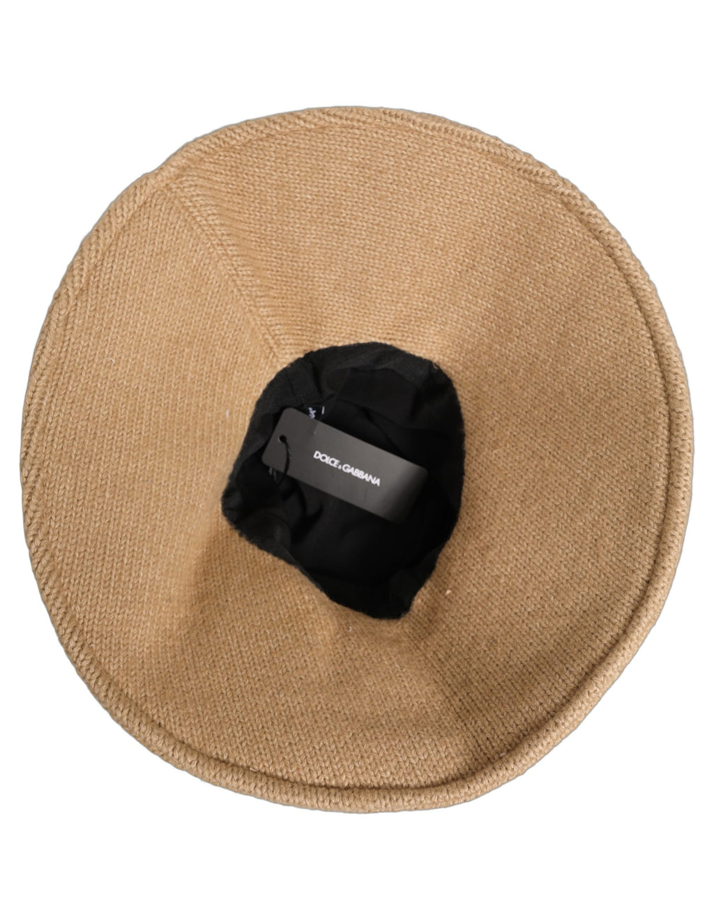 Dolce & Gabbana Damen Hut aus Baumwollstrick mit breiter Krempe