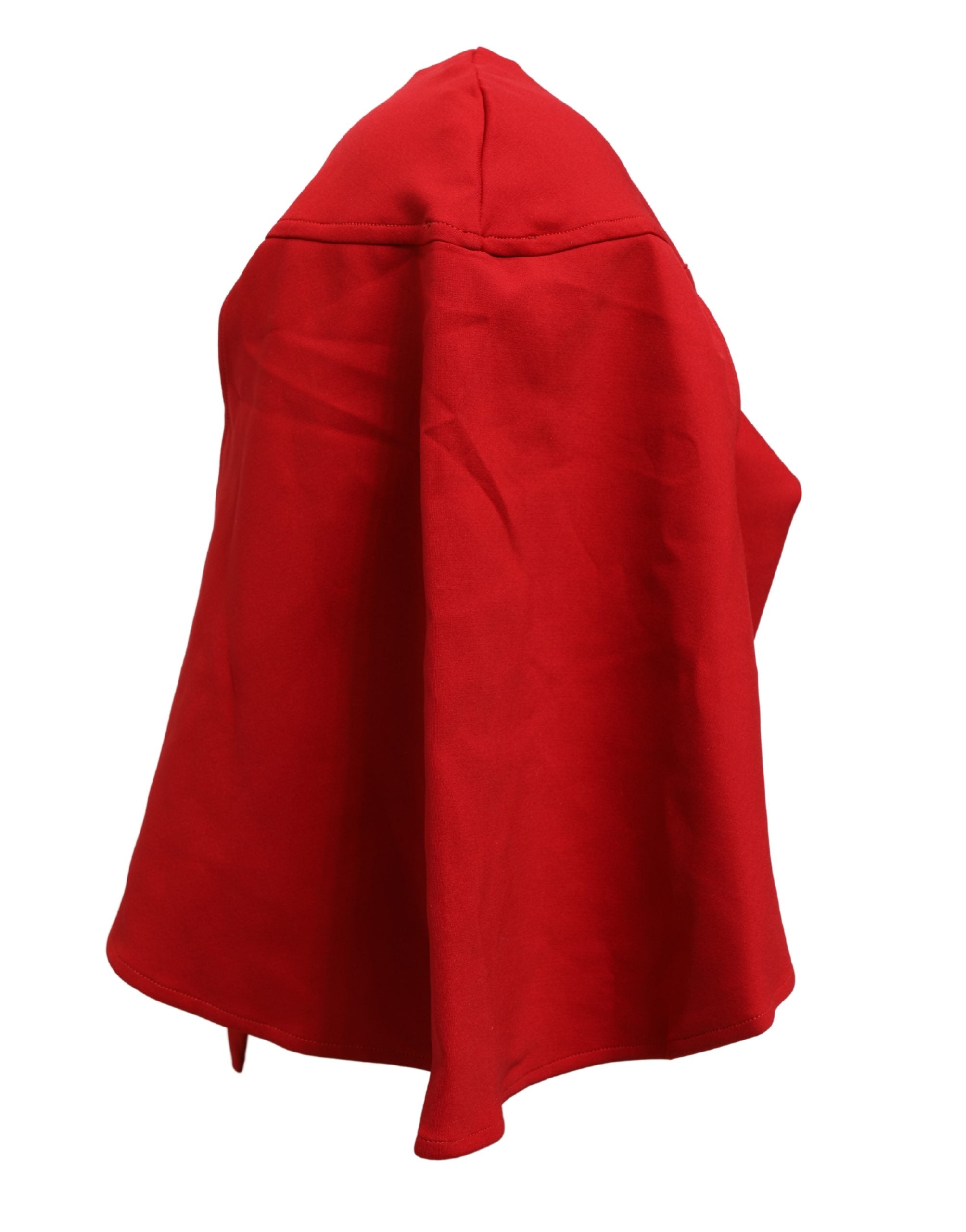Dolce & Gabbana Damen Kopftuchhut Capello aus rotem Polyester