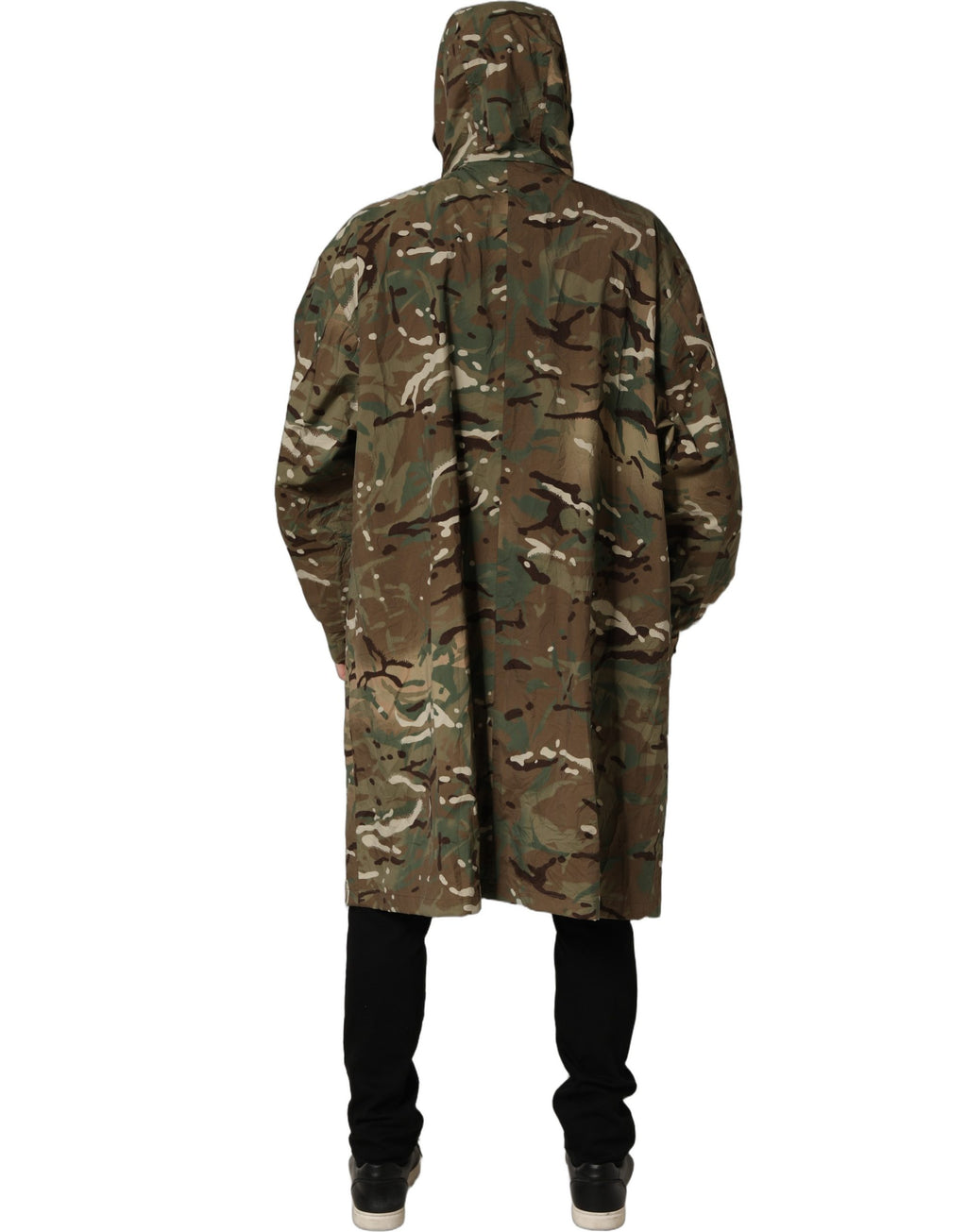Dolce & Gabbana Kapuzenjacke im Multicolor-Tarnmuster